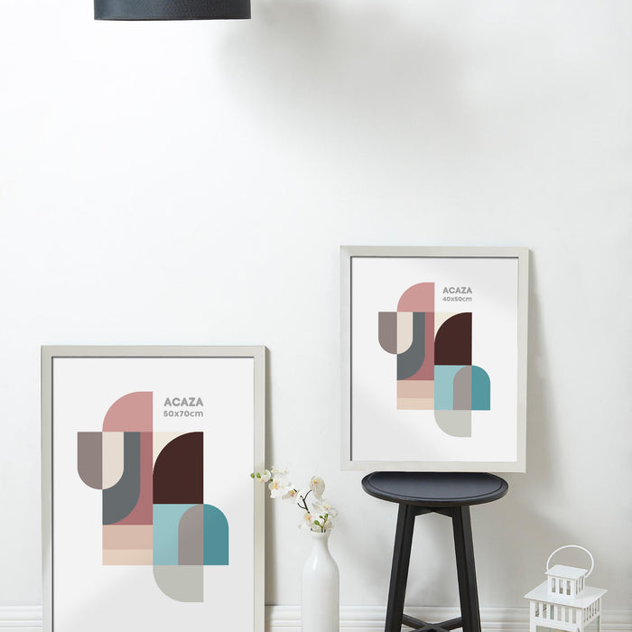 Fotokader - 50x70cm - MDF hout - Wit