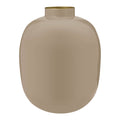 Pip Studio Metal Vaas H 32 cm - Khaki