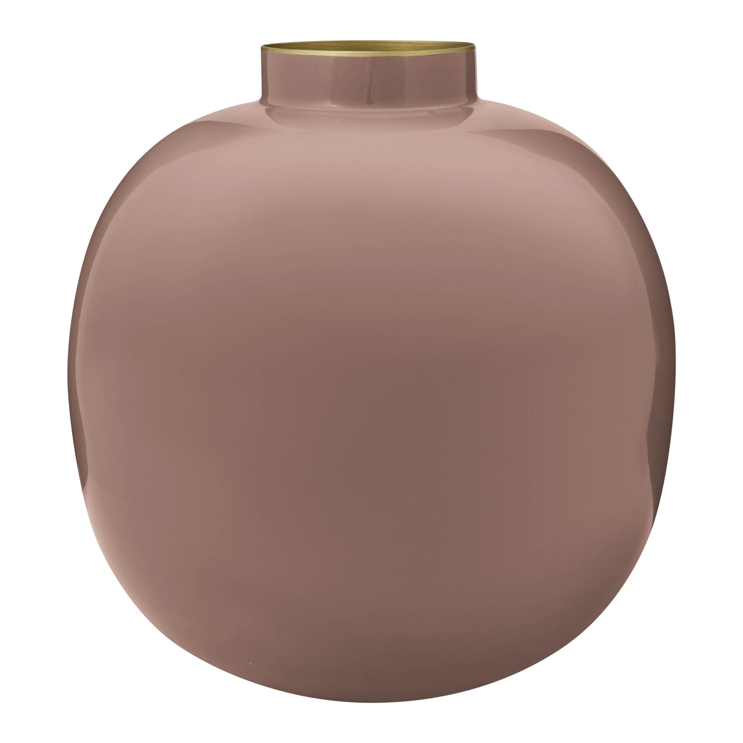 Pip Studio Metal Vaas H 32 cm - Taupe