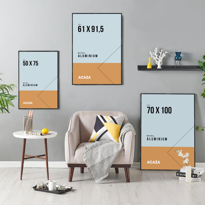 ACAZA Fotokader Zwart