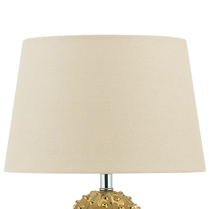 Beliani - VELISE - Tafellamp - Wit - Keramiek