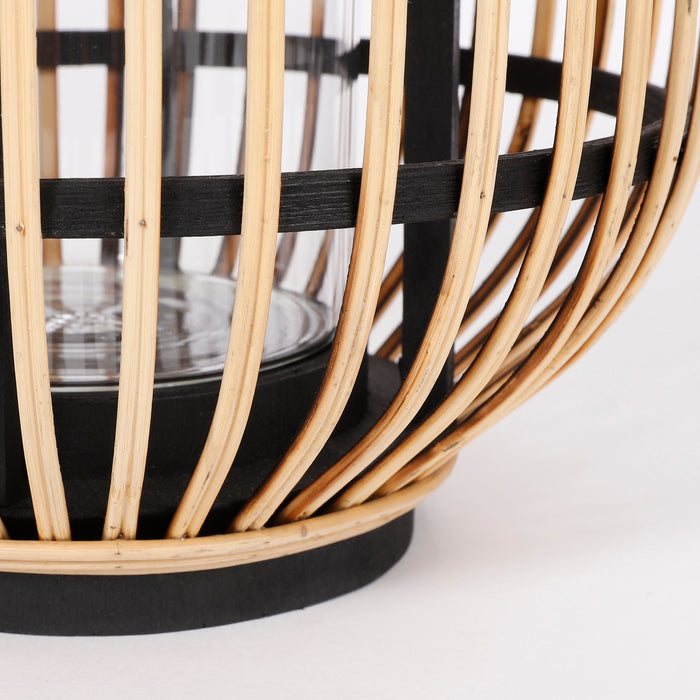 Mica Decorations Irma Lantaarn - H31 x Ø25 cm - Bruin