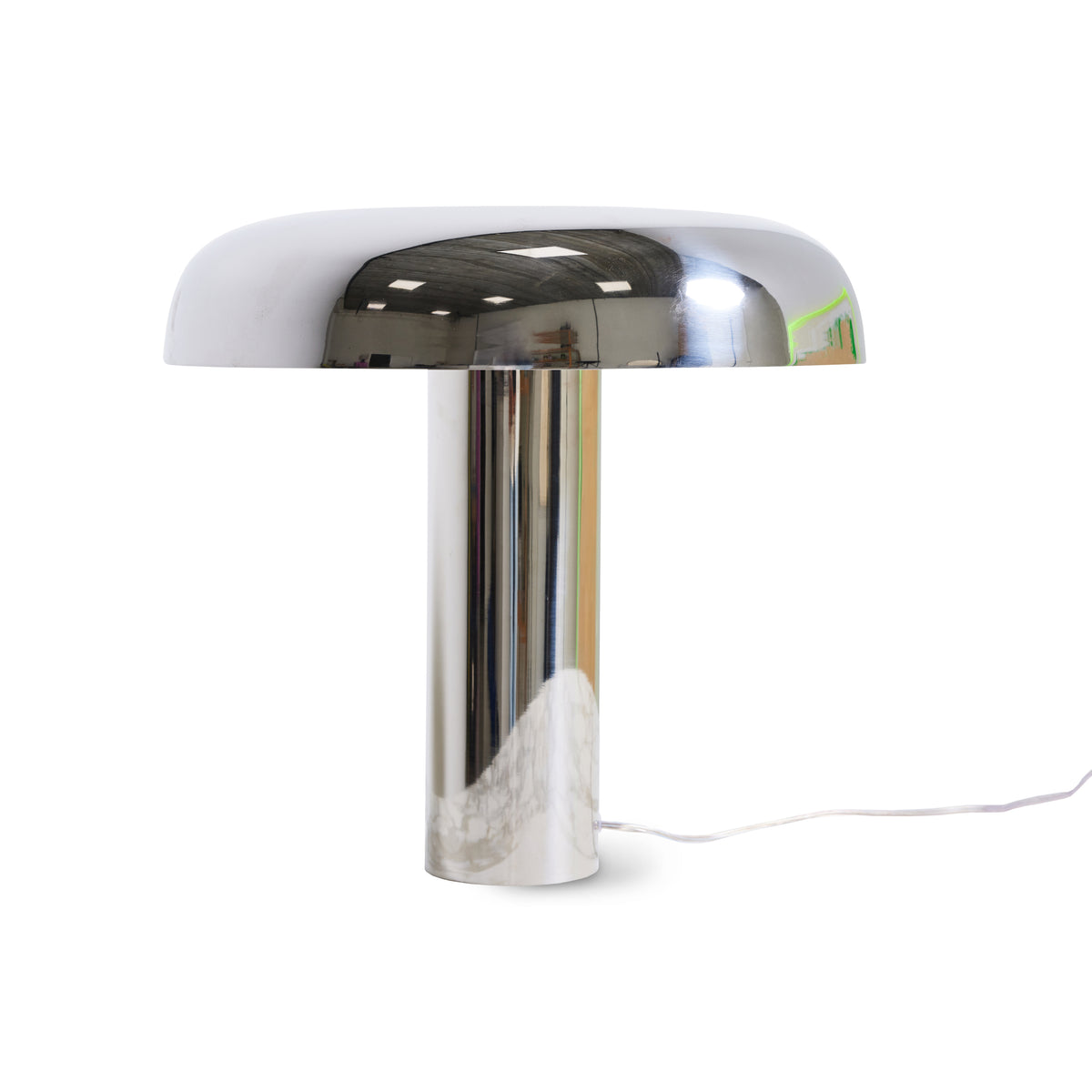 HKliving Mushroom Tafellamp - Chrome