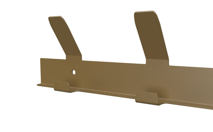 Gorillz Trim 75 Kapstok - 16 Haken (lengte) 75 cm - Metaal - Goud