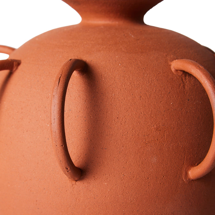 HKliving HK Objects Vaas - Terracotta Handles