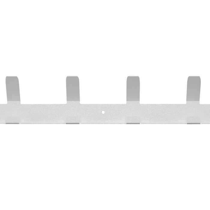 Gorillz Trim 50 Kapstok -12 haken (lengte) 55 cm - Metaal - Wit