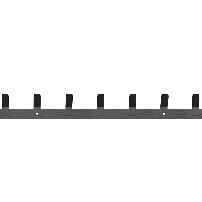 Gorillz Trim 100 - Kapstok van 1 meter - 22 Haken - Metaal - Zwart