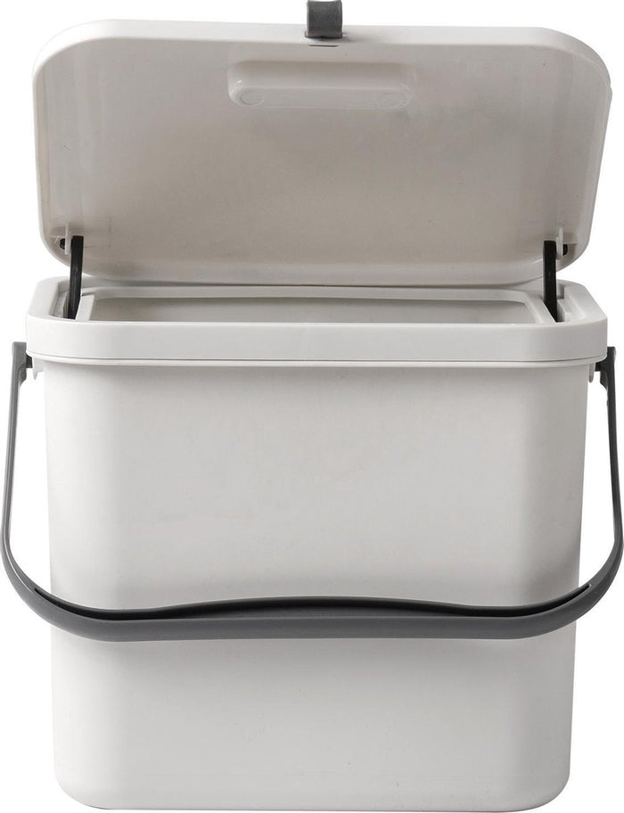 Homra Wall-Up inbouw prullenbak - 8L - Wit