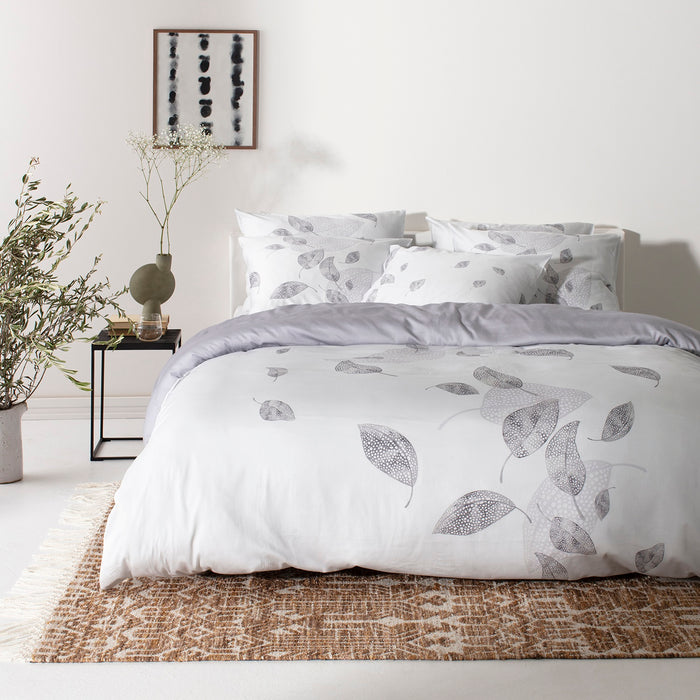 Cinderella dekbedovertrek Carly - Satijn - 200x200|220 cm - Grey