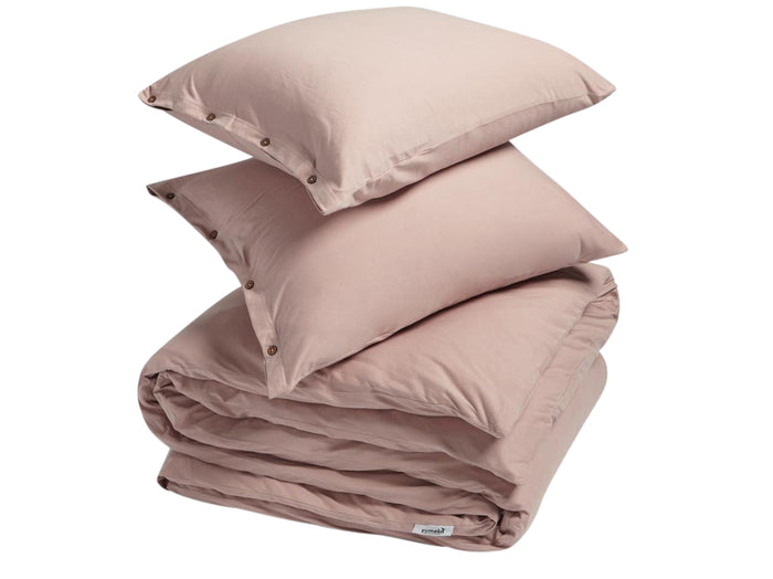 Yumeko overtrekset jersey vintage rose 200x220 + 2|60x70