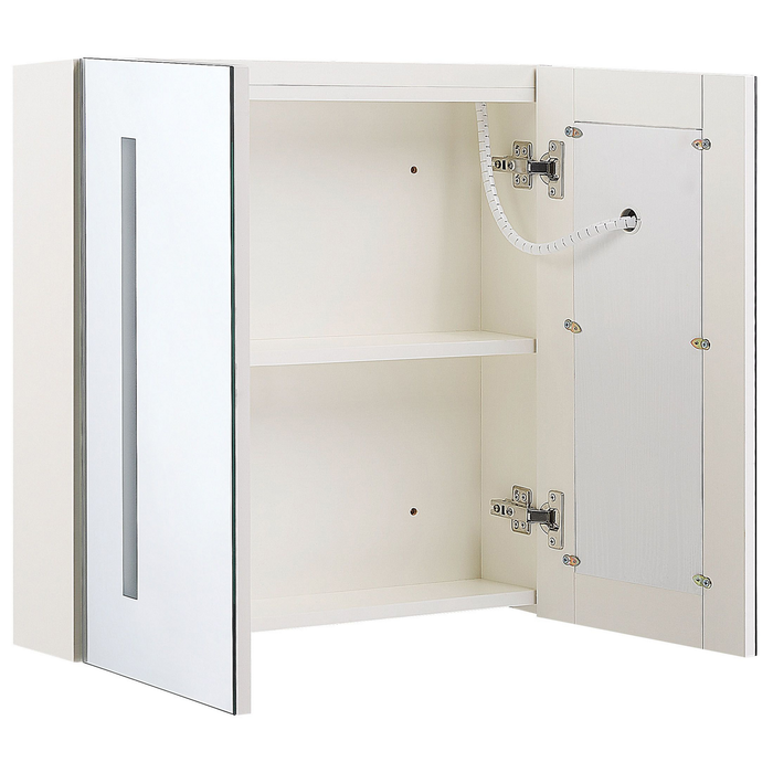 Beliani - CHABUNCO - Badkamermeubel - Wit - Multiplex