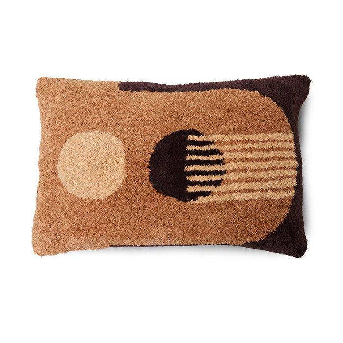 HKliving Sierkussen - Tufted Bark 60 x 40 cm