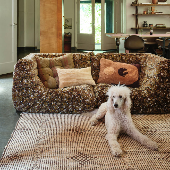 HKliving Sierkussen - Tufted Bark 60 x 40 cm