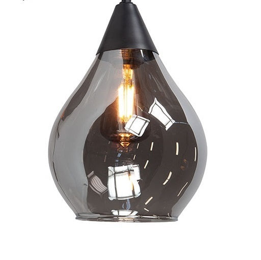 Highlight Hanglamp Cambio Black & Smoke  3 Lichts