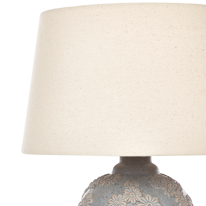 Beliani - FERREY - Tafellamp - Lichtbeige - Keramiek