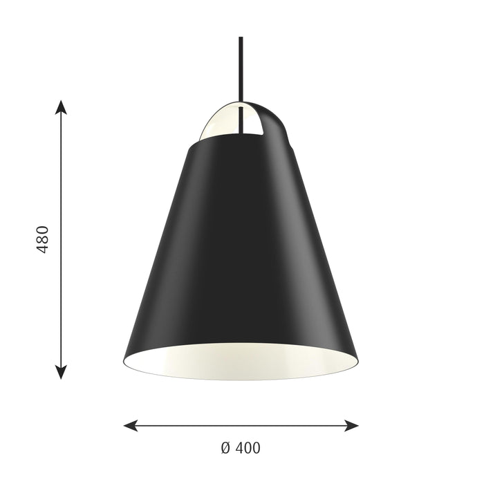 Louis Poulsen Above hanglamp Ø40 wit