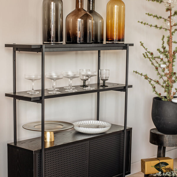 ferm LIVING Ripple Champagneglazen 2 st. - Clear