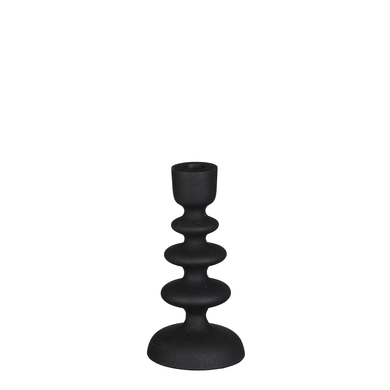 Mica Decorations Salsa Kandelaar - Zwart