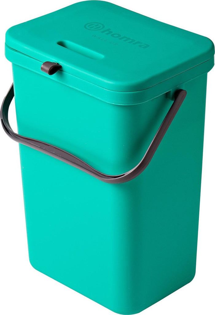Homra Wall-Up inbouw prullenbak - 12L - Groen