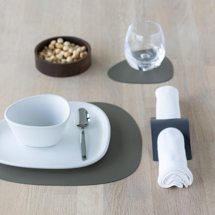 LIND DNA Serene Placemat Curve S - 4 st. - Mos