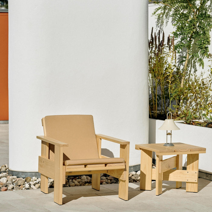 HAY Crate Loungestoel - Crème