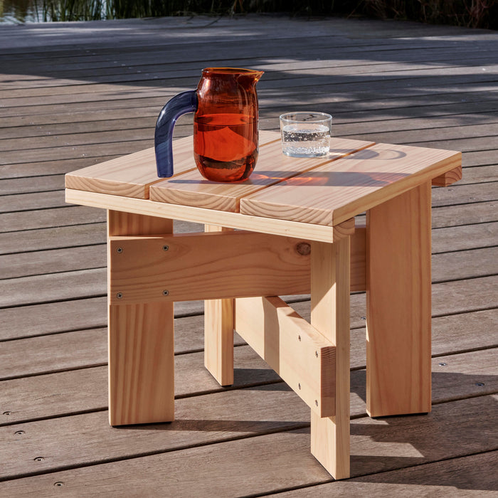 HAY Crate Bijzettafel H 40 cm - Crème
