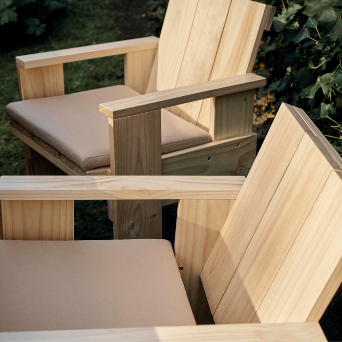 HAY Kussen voor Crate Tuinstoel - Beige