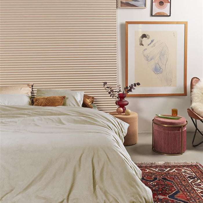 At Home by Beddinghouse Cosy Corduroy Dekbedovertrek 240 x 200 cm - Off-White