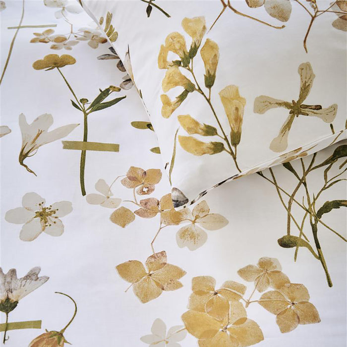 Ariadne at Home Flowerlove Dekbedovertrek 200 x 200/220 cm - Wit