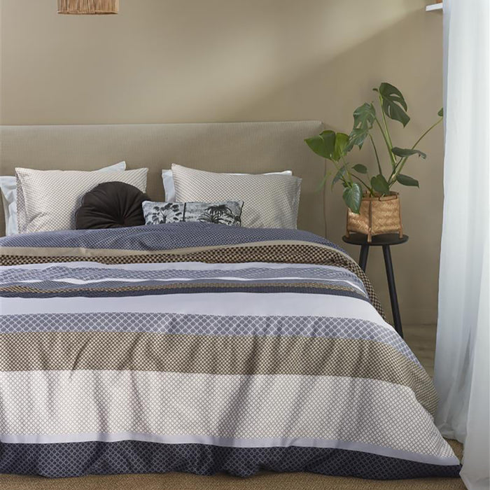 Beddinghouse Lennart Dekbedovertrek 200 x 200/220 cm - Grijs