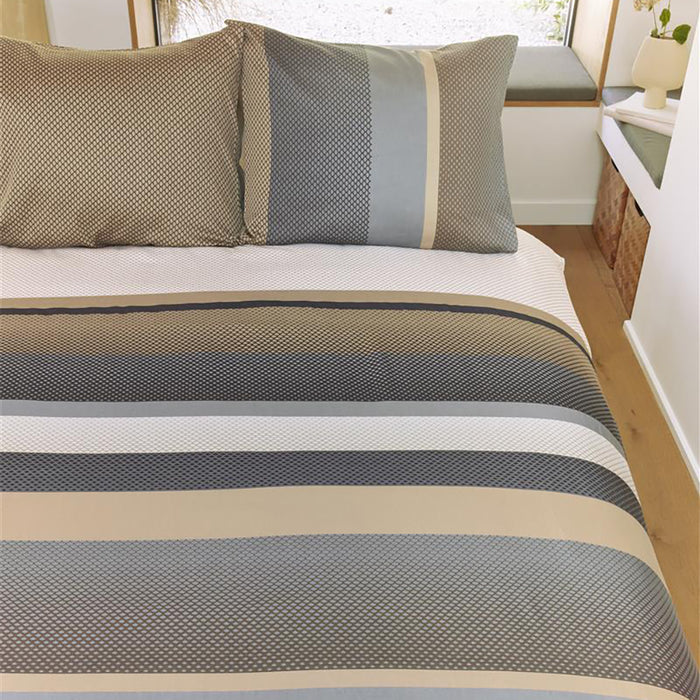 Beddinghouse Rhys Dekbedovertrek 200 x 200/220 cm - Grijs