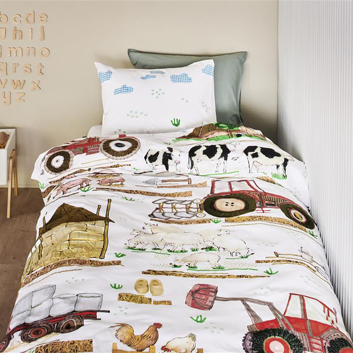 Beddinghouse Kids Farm Dekbedovertrek 140 x 200/220 cm