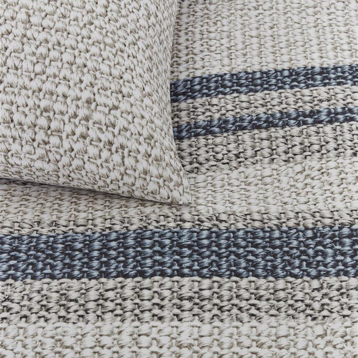 Riviera Maison Rattan Stripes Dekbedovertrek 240 x 200/220 cm