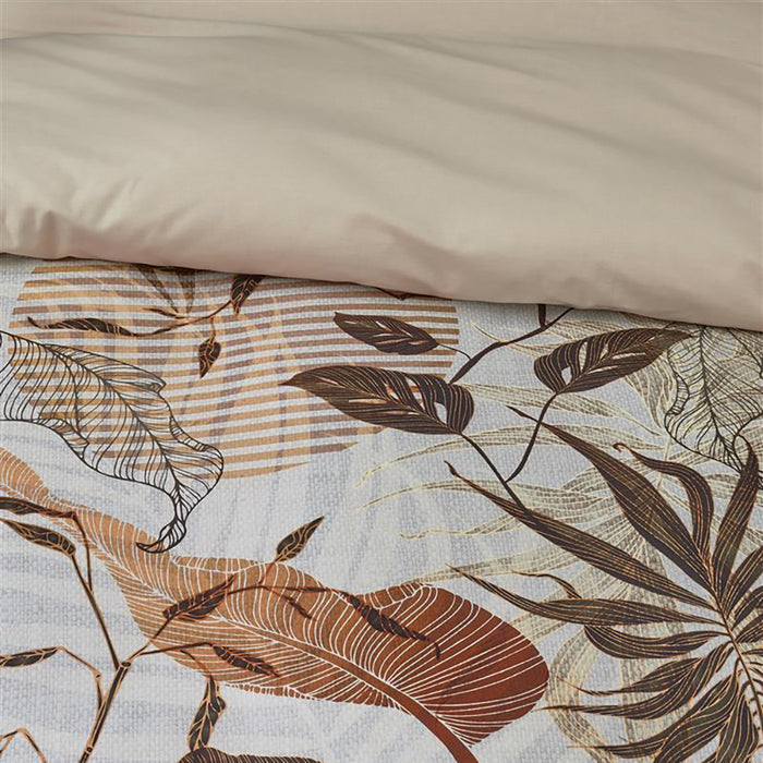 Riviera Maison Sunset Leafs Dekbedovertrek 200 x 200/220 cm