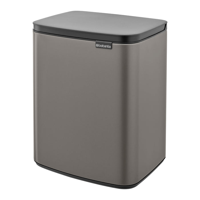 Brabantia Bo Afvalemmer 12 L - Platinum
