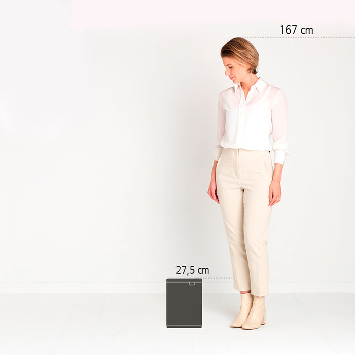 Brabantia Bo Afvalemmer 4 L - Platinum