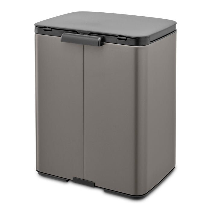 Brabantia Bo Afvalemmer 12 L - Platinum