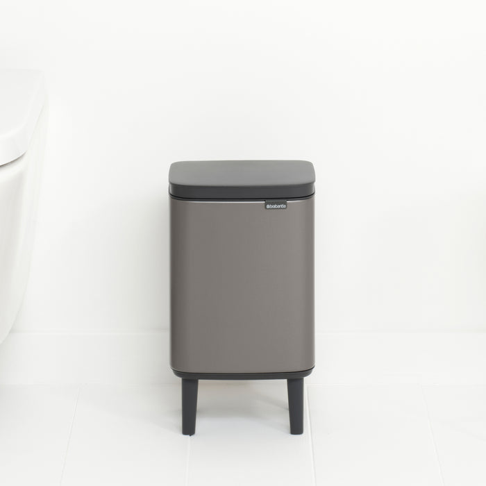 Brabantia Bo Hi Afvalemmer 4 L - Platinum