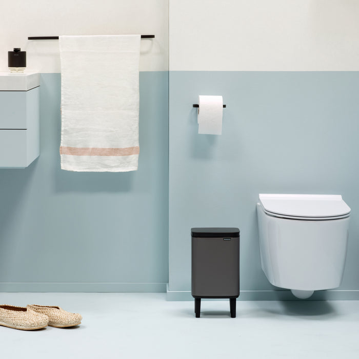 Brabantia Bo Hi Afvalemmer 4 L - Platinum