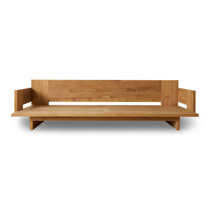 HKliving Teak Tuinbank - Retro
