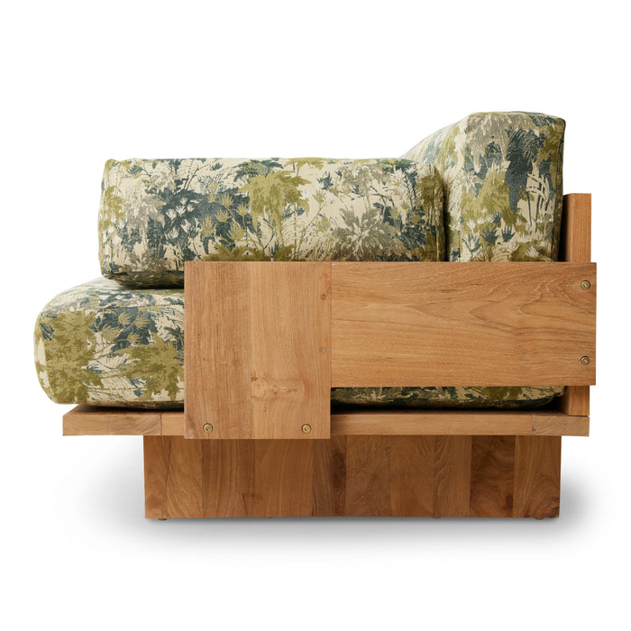 HKliving Teak Tuinbank - Botanical