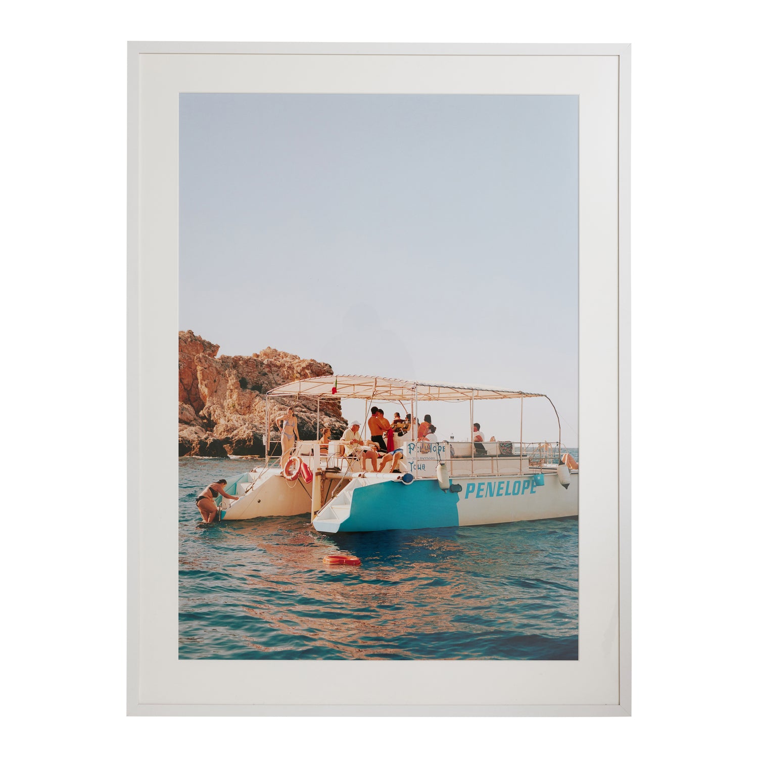 HKliving Print met Lijst - Sicily XL by Tim Buiting