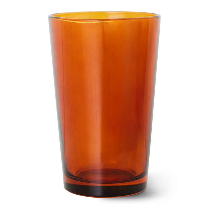 HKliving 70's Glassware Theeglas 0,4 L - Set van 4