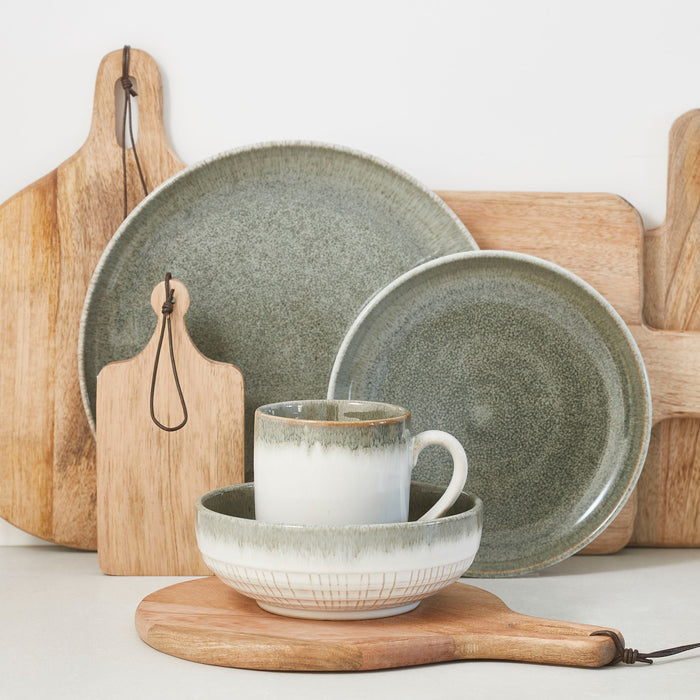 Mica Decorations Duko Serveerplank - Ø28 cm - 100% FSC - Bruin