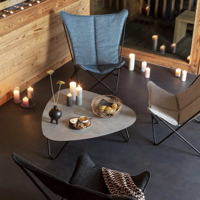 Lafuma Sphinx Sunbrella Loungestoel - Graniet