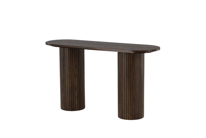 Hioshop Bianca sidetable 40x130cm bruin.