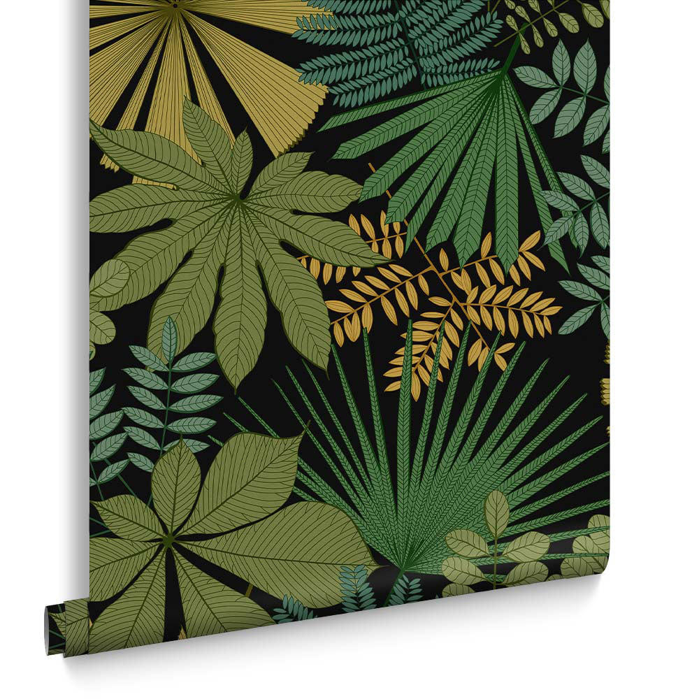 Graham & Brown vliesbehang Bohemia Black zwart