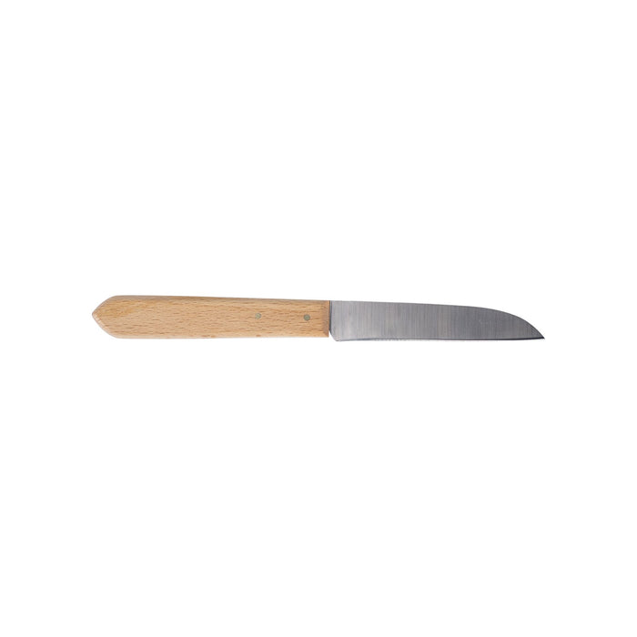 Homey's Klompenmesjes - 3 schilmesjes - carbon|beukenhout - 8,5cm