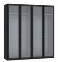 Jutzler Smoke Draaideurkast Rookglas 4 deuren