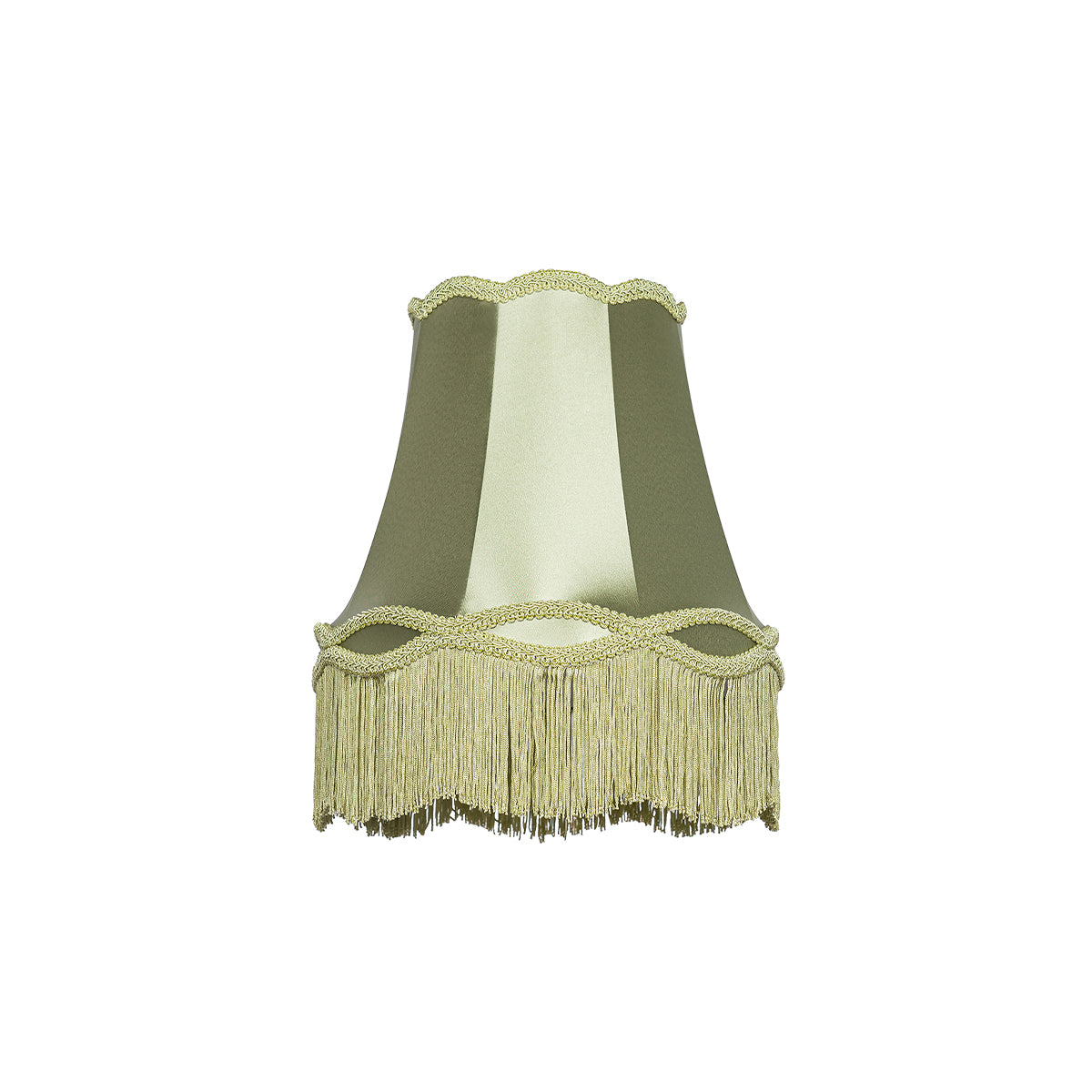 QAZQA Stoffen lampenkap groen 30 cm - Granny